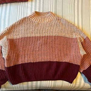 Crop sweater